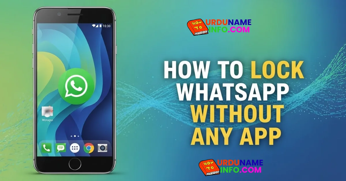 How to Lock WhatsApp Without Any App
