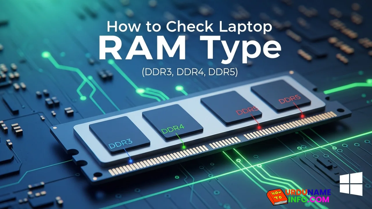 How to Check Laptop RAM Type in Windows (DDR3, DDR4, DDR5)